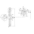 D605MM TRACTION COSSE PER THYSSENKRUPP DONGYANG EALETER